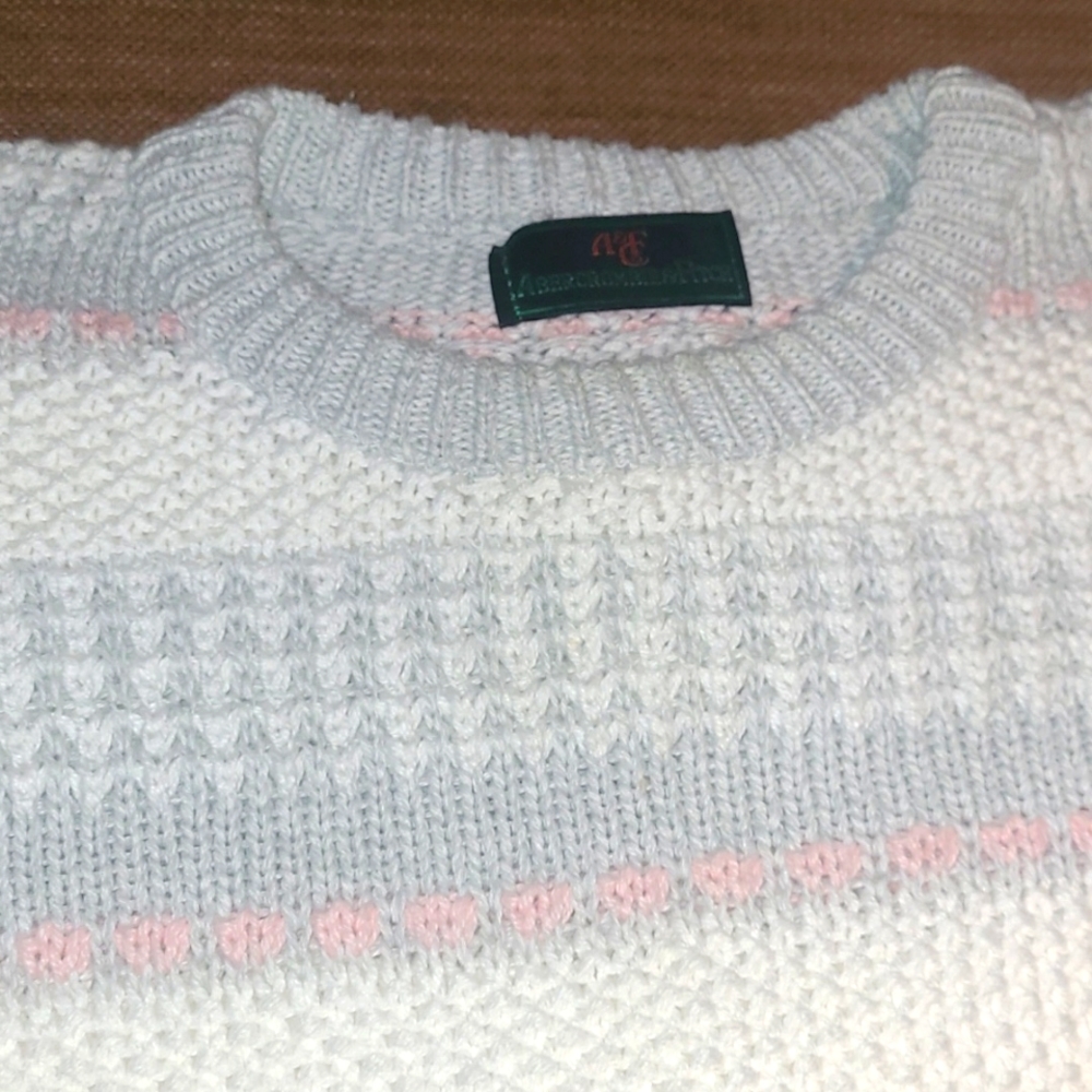 ✈️Abercrombie & Fitch Sweater XL, Long Sleeve, Crew Collar, EUC